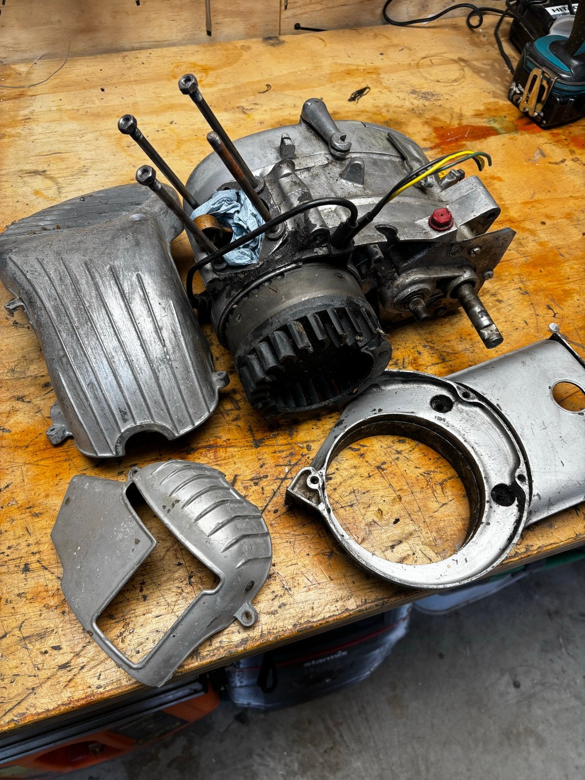 Zundapp motorblok 3 bak handschakel, Fietsen en Brommers, Ophalen, Gebruikt, Blok
