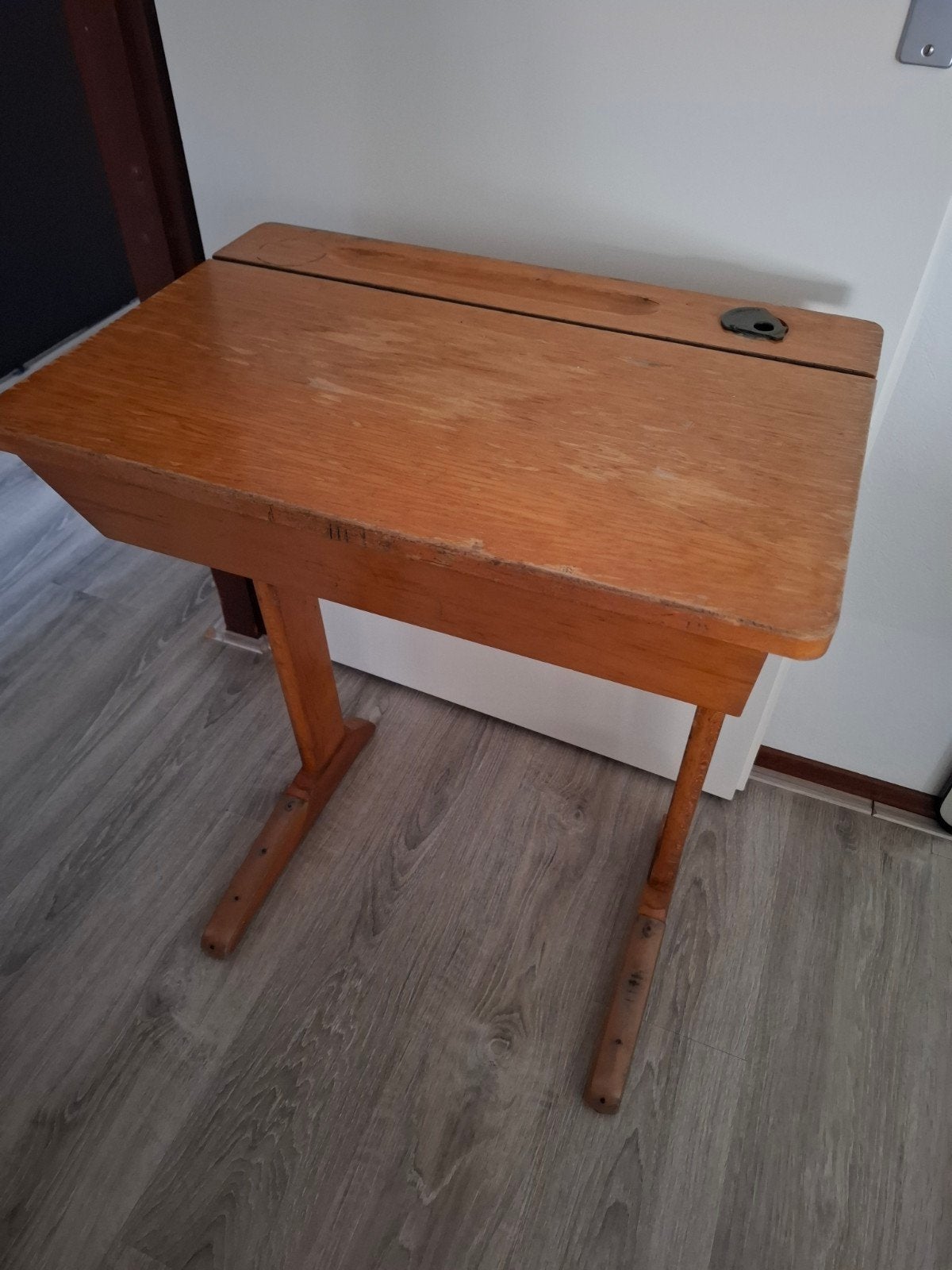 vintage kinderbureau, Huis en Inrichting, Bureaus, Ophalen, Gebruikt