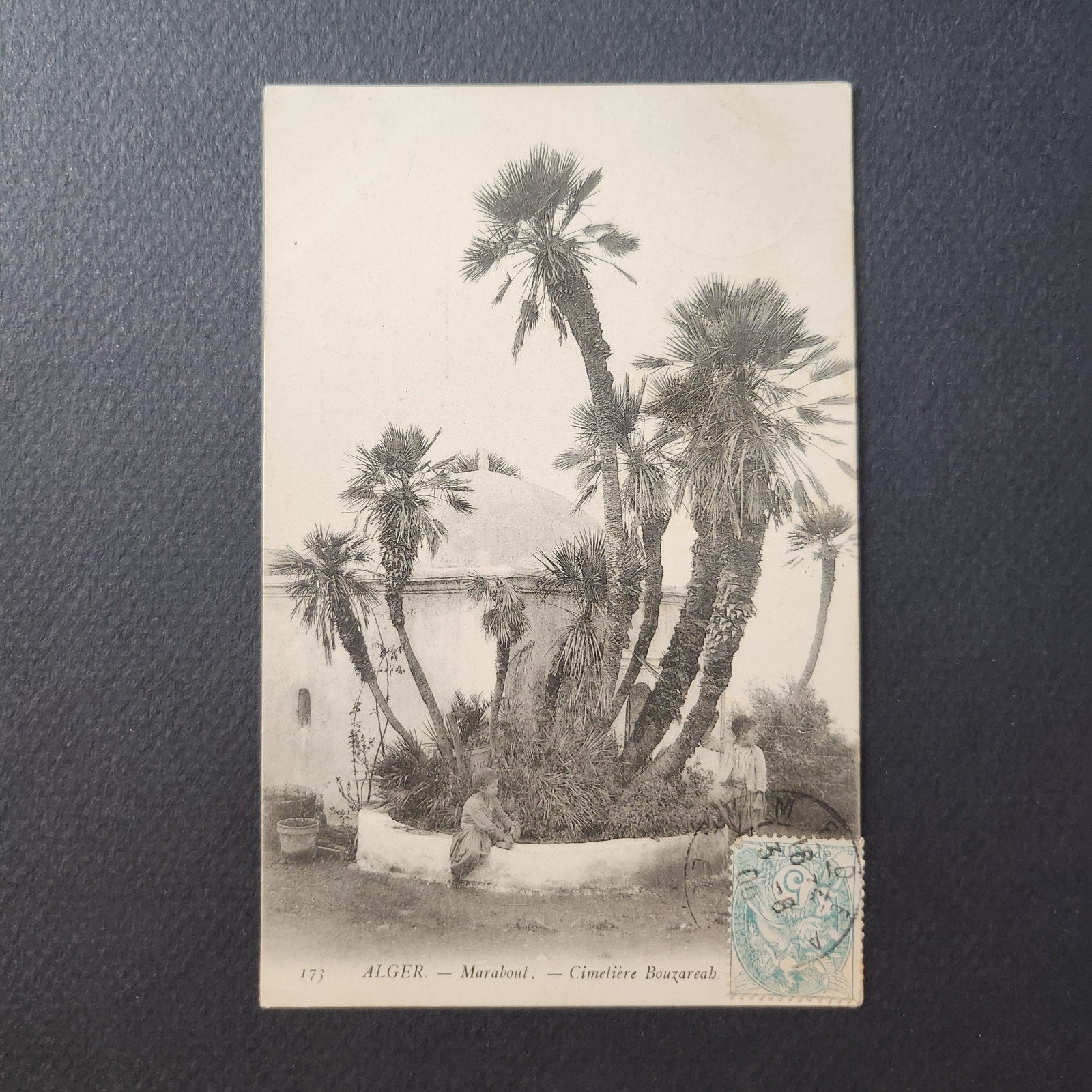 <1920 ansichtkaart Algerije - Marabout, Cimetière Bouzareah, Verzenden, Voor 1920, Gelopen, Buiten Europa