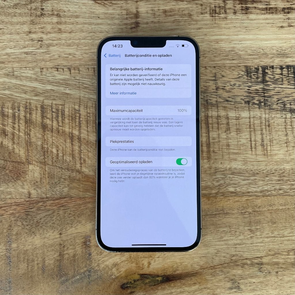 iPhone 13 Pro Max 512GB Goud | 100% batterij, 512 GB, Gebruikt, Ophalen of Verzenden, IPhone 13 Pro Max