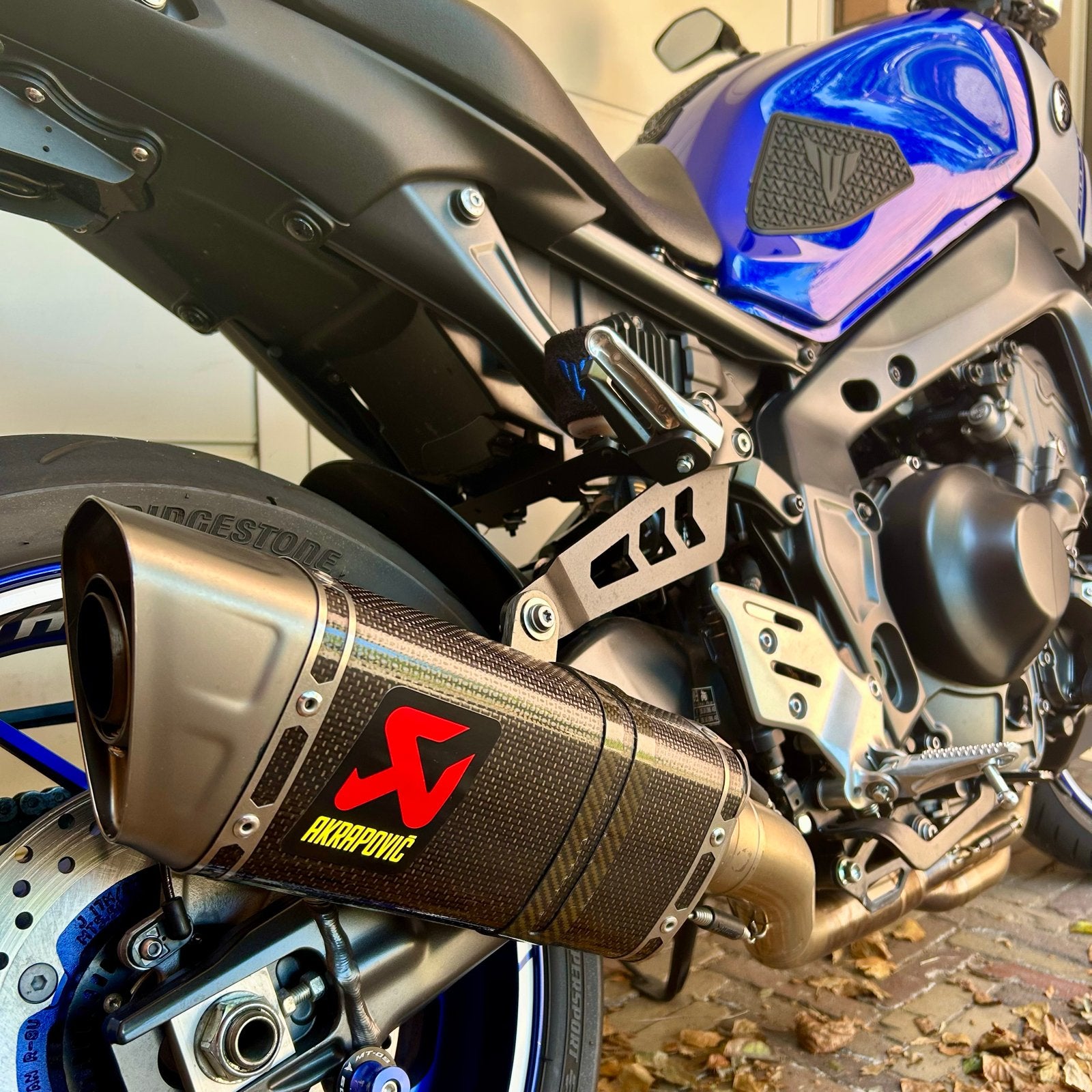 Akrapovič Racing Line Yamaha MT-09 (2021 - 2023 / Gen 3), Motoren, Ophalen, Gebruikt