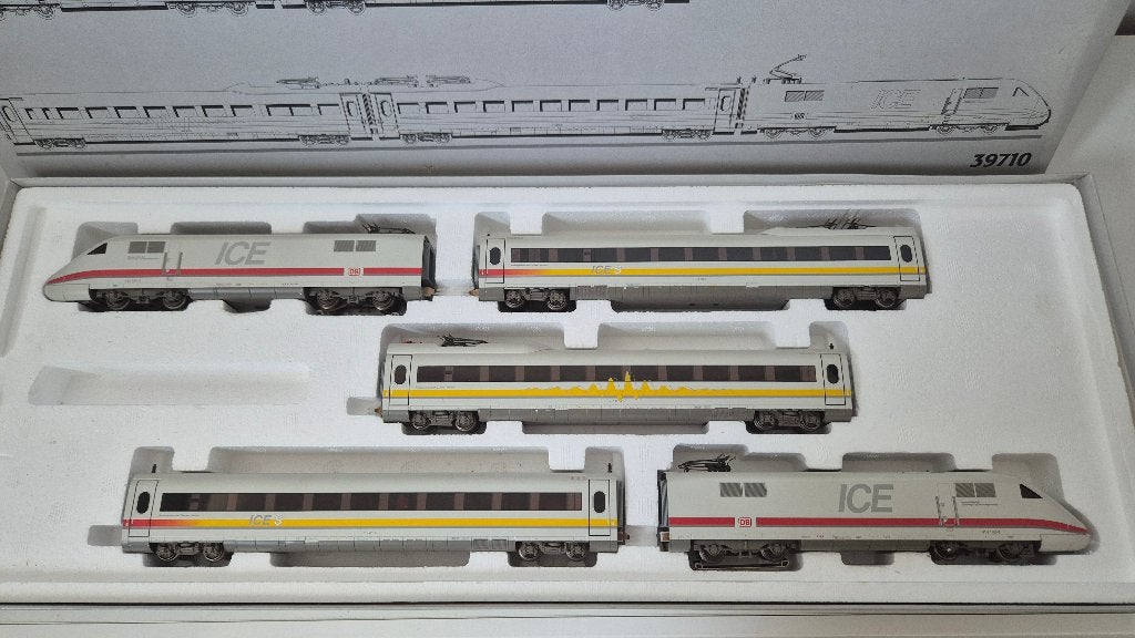 Märklin 39710 H0 Vijfdelige ICE-S *Insider* van de DB, Hobby en Vrije tijd, Modeltreinen | H0, Wisselstroom, Wagon, Ophalen of Verzenden