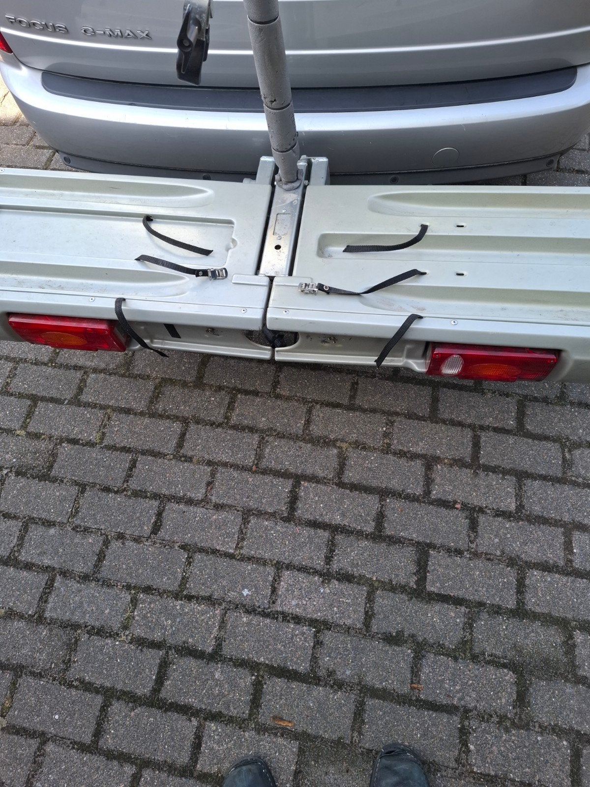 fietsendrager, Ophalen, 2 fietsen, Gebruikt, Trekhaakdrager