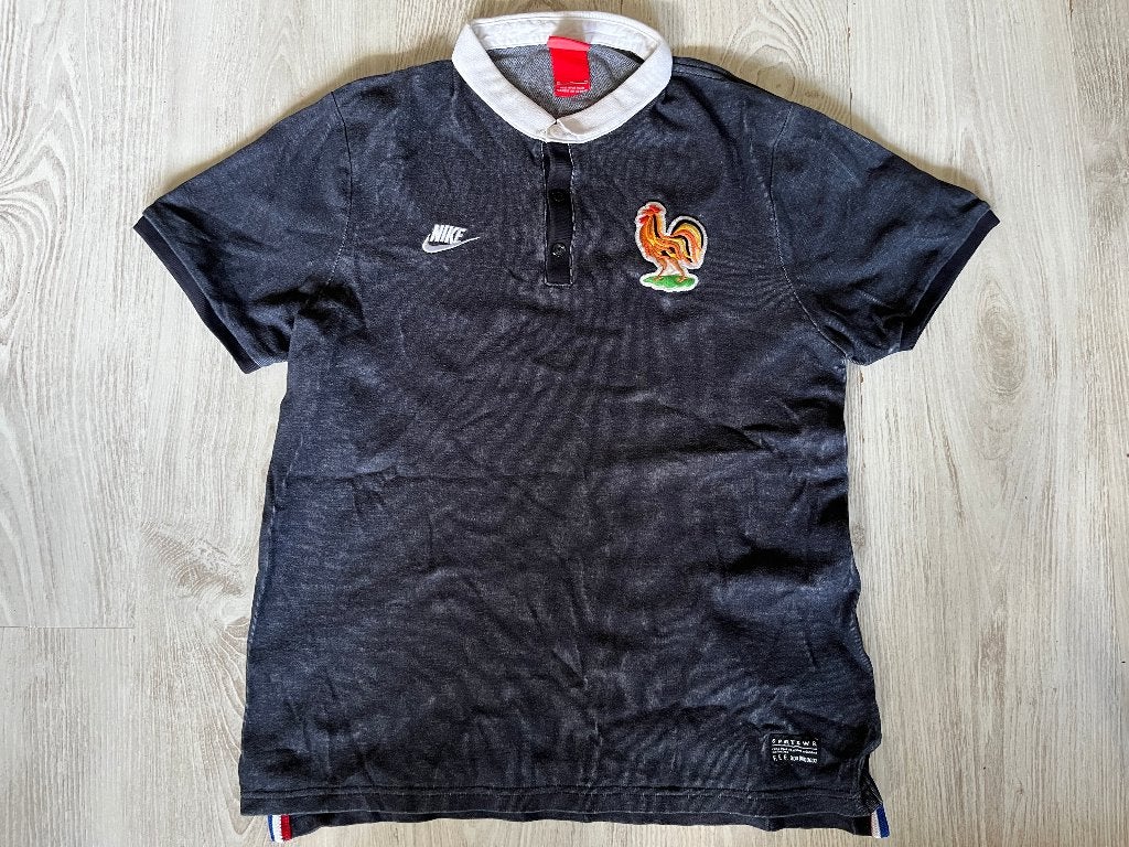 Nike Frankrijk Rugby Shirt - Maat M, Verzamelen, Ophalen of Verzenden, Gebruikt, Overige sporten, Shirt