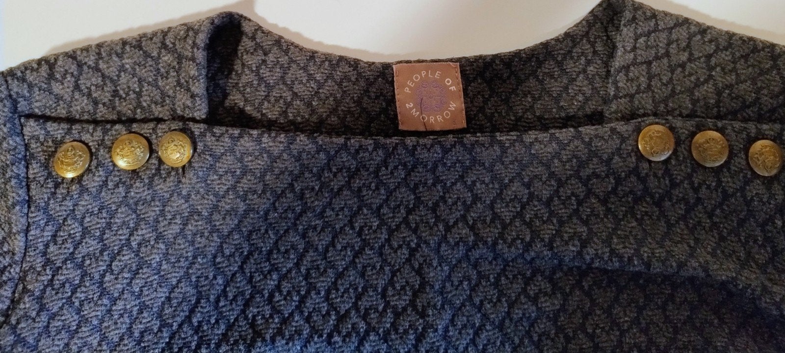 Jurkje c.q. tuniek, Kleding | Dames, Maat 38/40 (M), Blauw, Ophalen of Verzenden, Lange mouw
