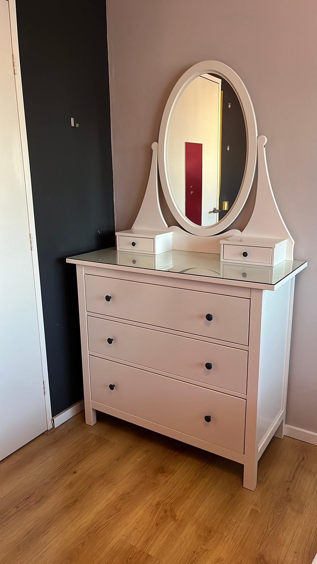 Deze knappe kaptafel is werkelijk een plaatje!, Huis en Inrichting, Ophalen, 100 tot 150 cm, 100 tot 150 cm, Zo goed als nieuw