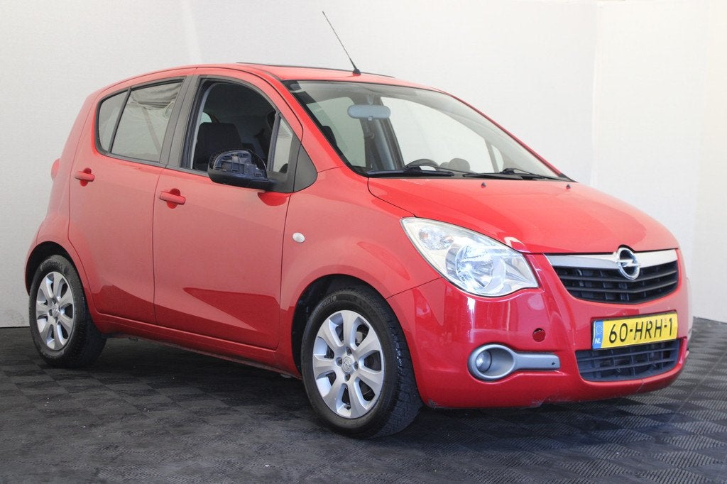 Opel Agila 1.2 Enjoy (bj 2009), Auto's, Opel, Voorwielaandrijving, 965 kg, Origineel Nederlands, Bedrijf