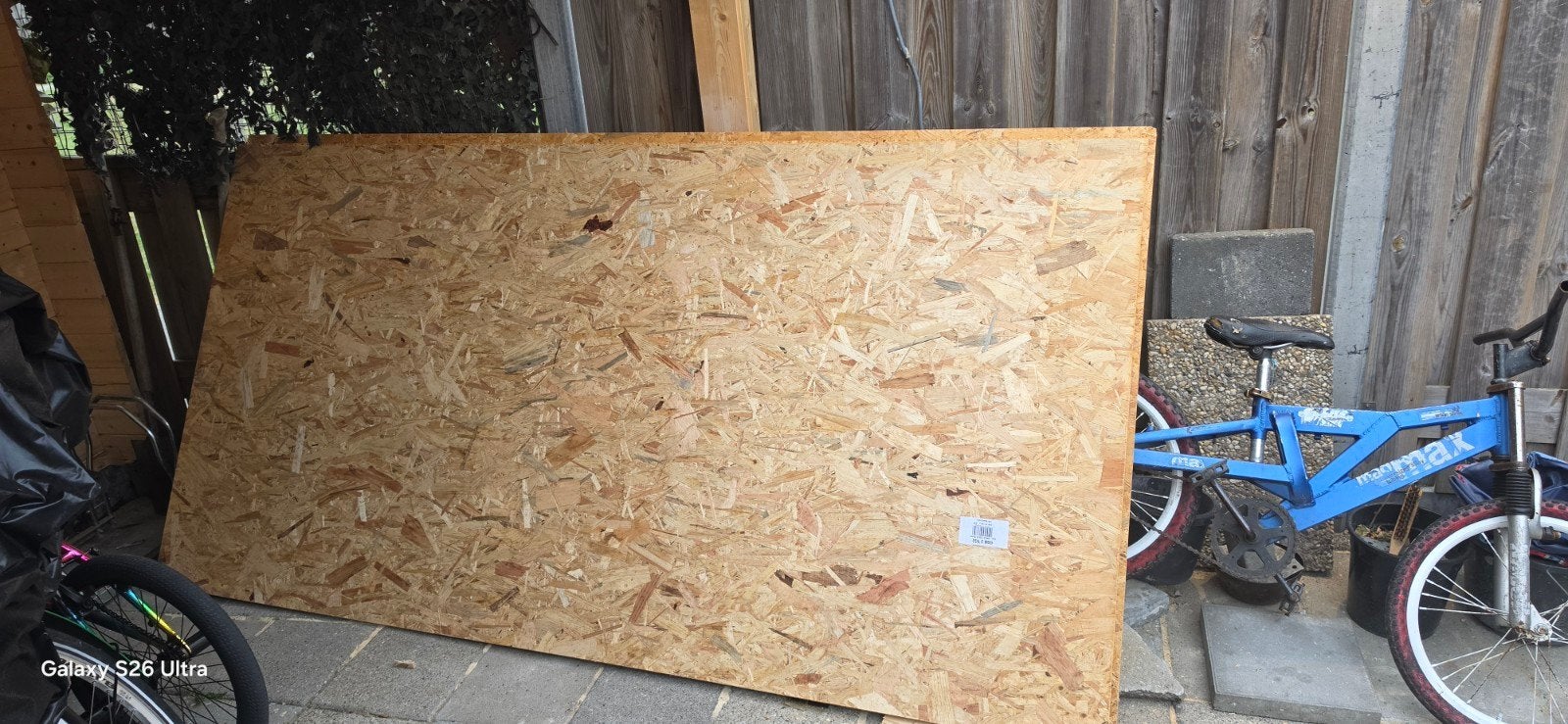 2x OSB 3 TG2 platen 2440x1220x18mm - Snel ophalen!, Doe-het-zelf en Verbouw, Hout en Planken, Ophalen, Minder dan 25 mm, Plank