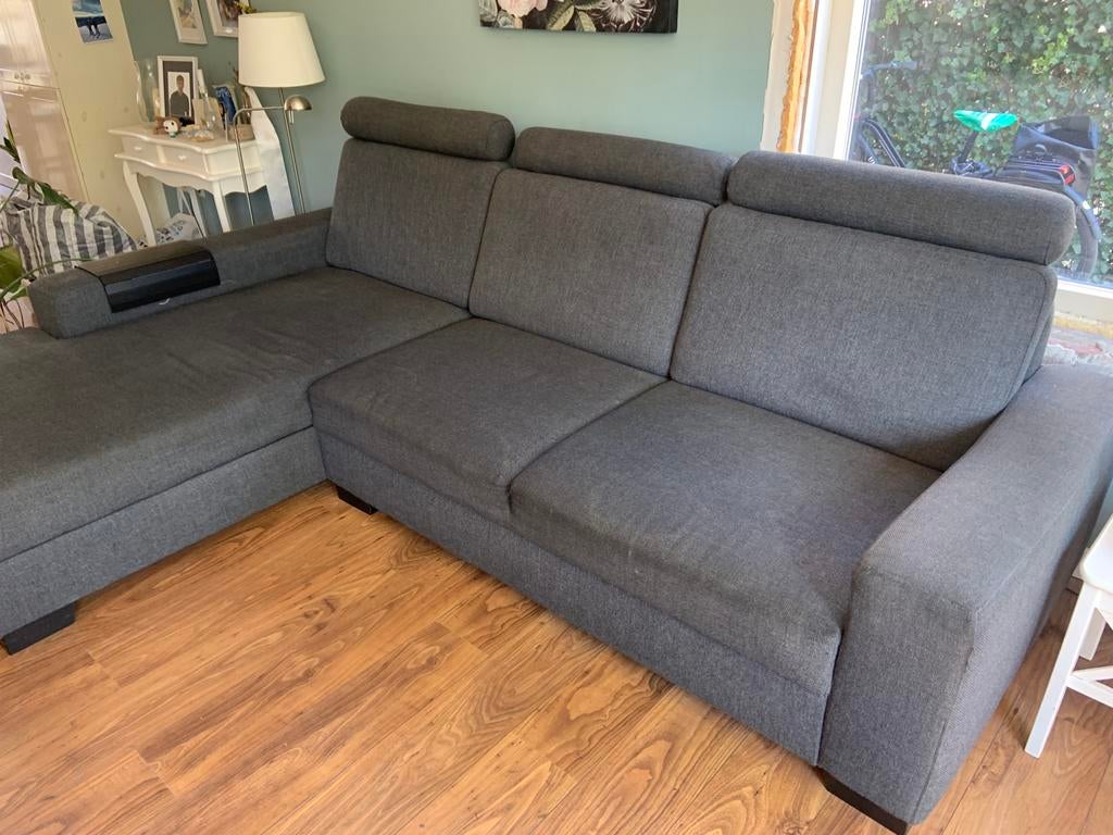 IKEA SÖRVALEN 4-zitsbank met chaise longue, Huis en Inrichting, Banken | Sofa's en Chaises Longues, Ophalen, 250 tot 300 cm, Zo goed als nieuw