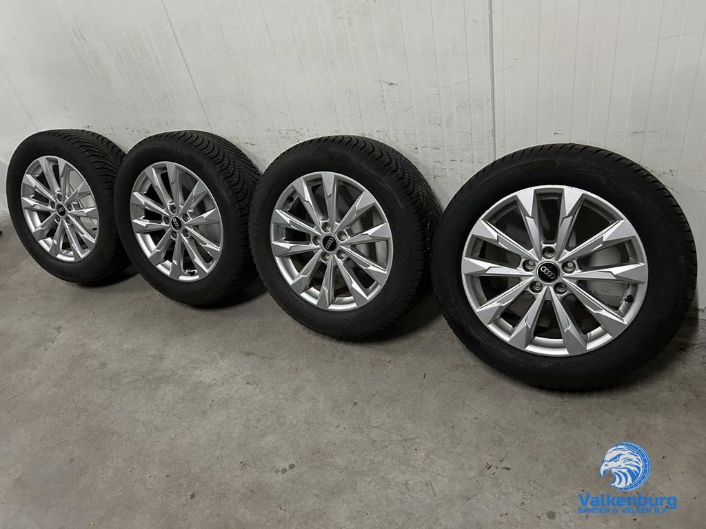 7-8mm! Originele Audi Q3 F3 83A 18 inch velgen 5x112 allseas, Auto-onderdelen, Banden en Velgen, 18 inch, Gebruikt, -, -