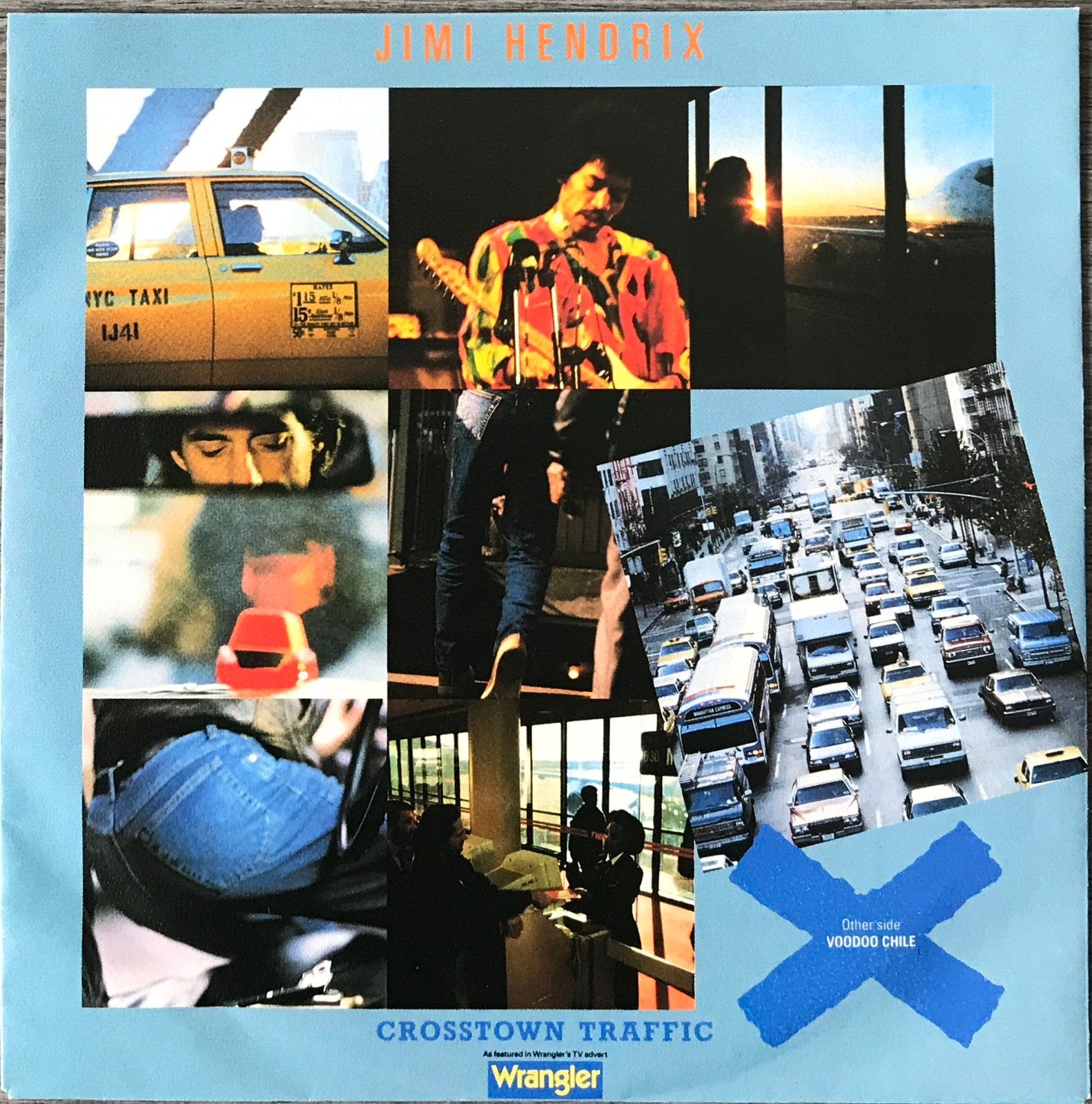 JIMI HENDRIX - Crosstown traffic (‘90) pl.HEEL MOOI(Tip/UK61, Cd's en Dvd's, Verzenden, 7 inch