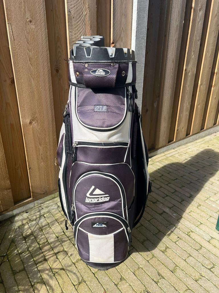 Golftas 14 vaks met koelvak, Sport en Fitness, Golf, Ophalen, Gebruikt, Tas