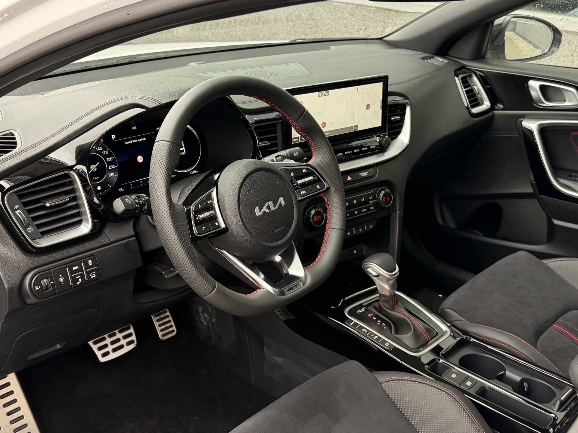 Kia ProCeed 1.6 T-GDi GT | 204PK | Stoelverwarming voor + ac, Auto's, 15 km/l, Gebruikt, 1591 cc, Wit
