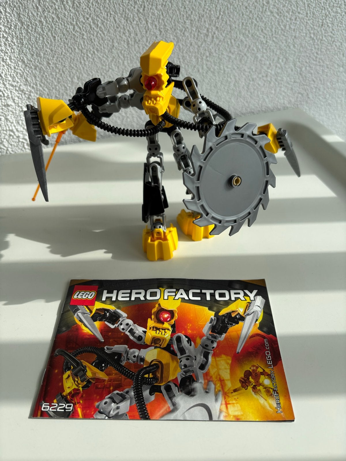 LEGO Hero Factory 6229 XT4 - Compleet met boekje