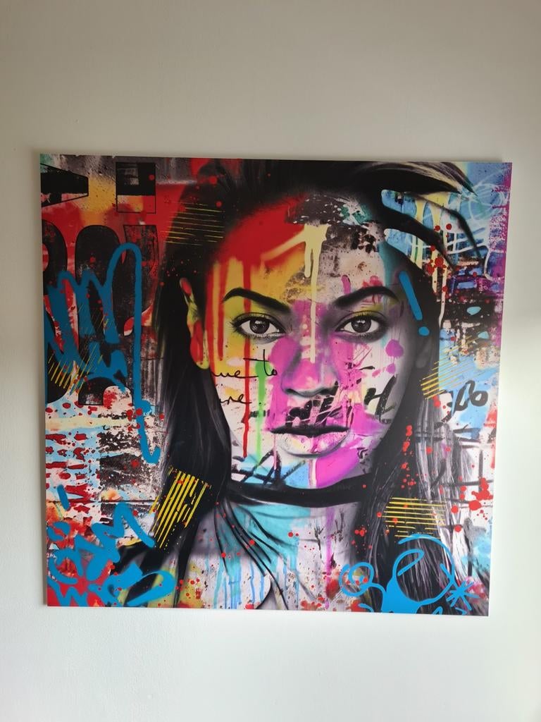 Popart, kunst, wanddecoratie, Aiiroh, Ophalen of Verzenden