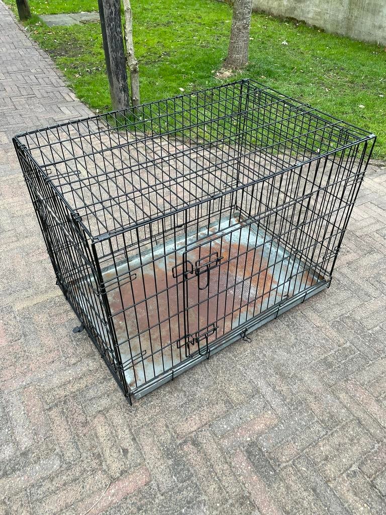 Opvouwbare hondenbench, Ophalen, Gebruikt, 65 tot 100 cm, Hondenhok