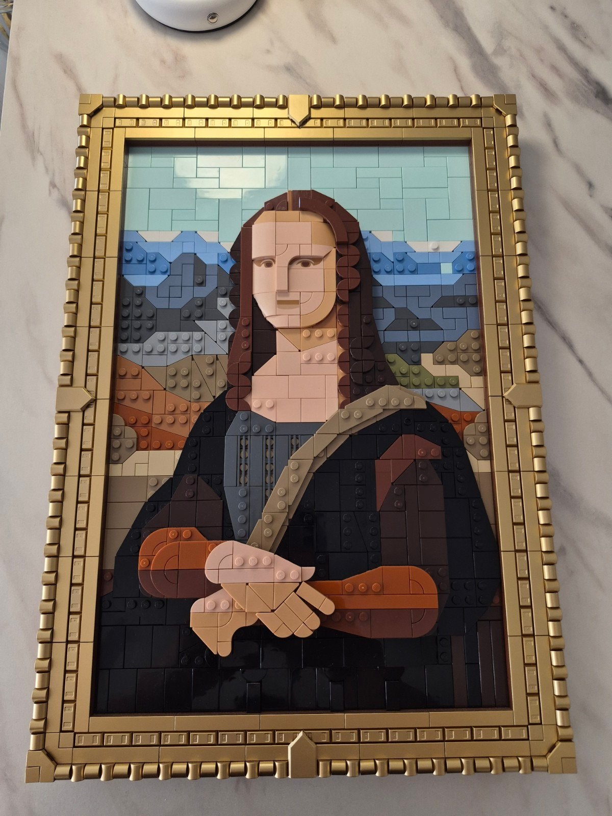 LEGO Art Mona Lisa - Volledig opgebouwd, Kinderen en Baby's, Ophalen, Zo goed als nieuw, Lego