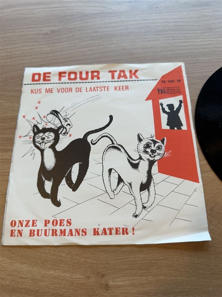 De Four Tak - kus me voor de laatste keer, Ophalen of Verzenden, Zo goed als nieuw, Nederlandstalig