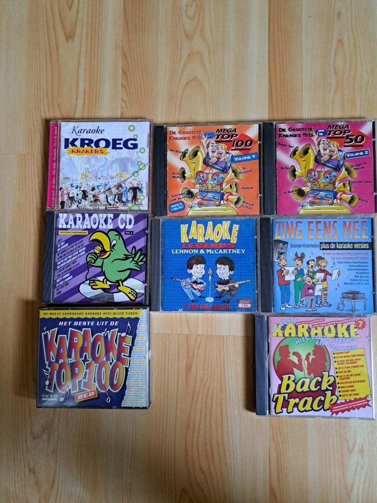 Grote collectie karaoke cd's - diverse genres, Ophalen of Verzenden