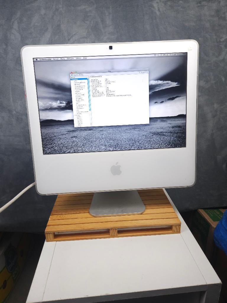 iMac5,2 Intel Core 2 Duo 1,83 GHz 1 GB, Gebruikt, ., HDD, Ophalen of Verzenden
