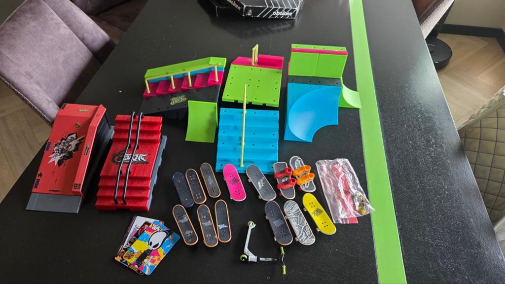 Tech Deck Fingerboard Set met Ramps, Skateboards en Step, Ophalen of Verzenden, Jongen of Meisje
