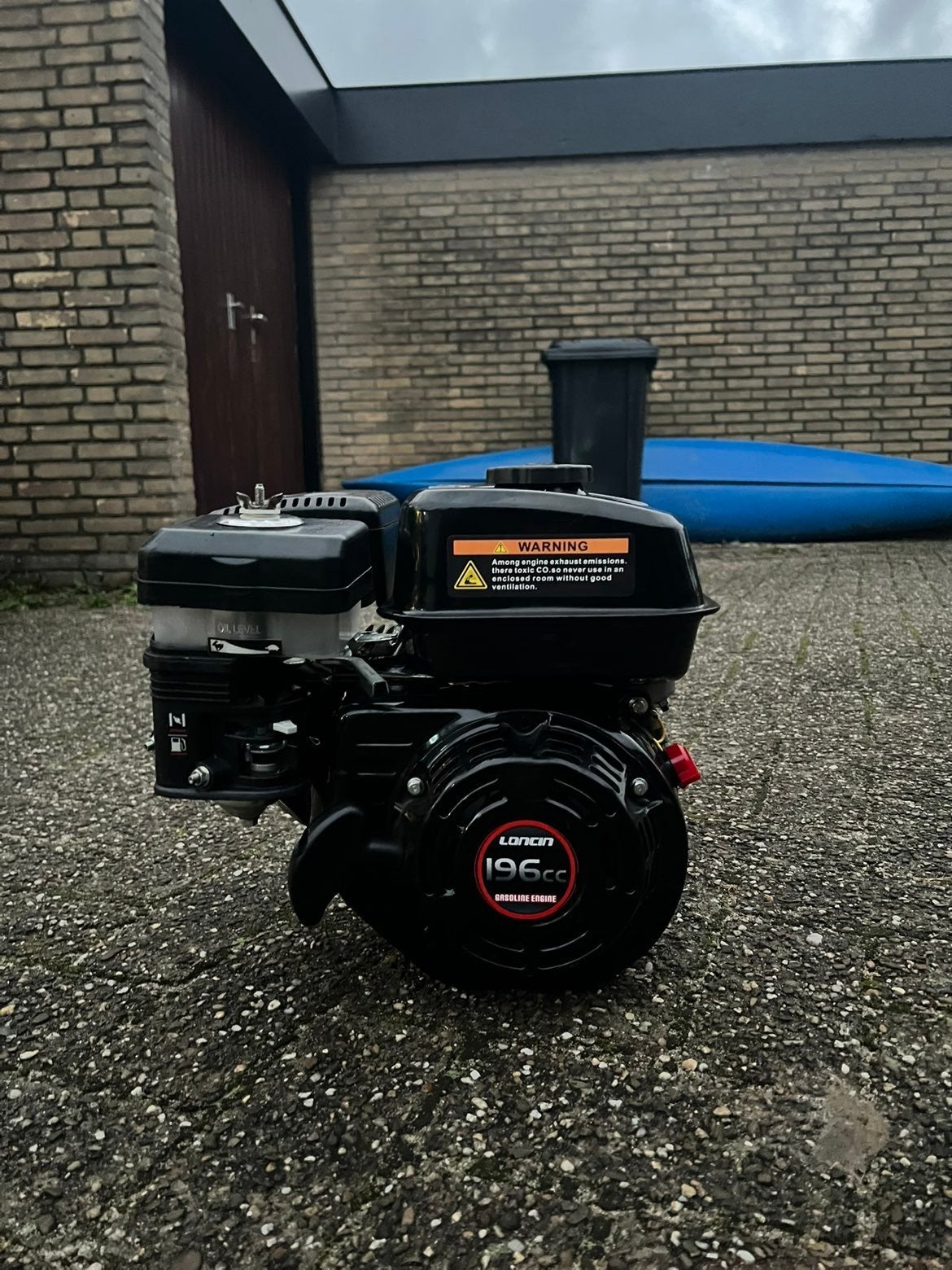 Loncin 196cc 4 takt 6,5pk uit 2016 - Nieuwstaat, Ophalen, Zo goed als nieuw, Benzinemotor, 1800 rpm of meer
