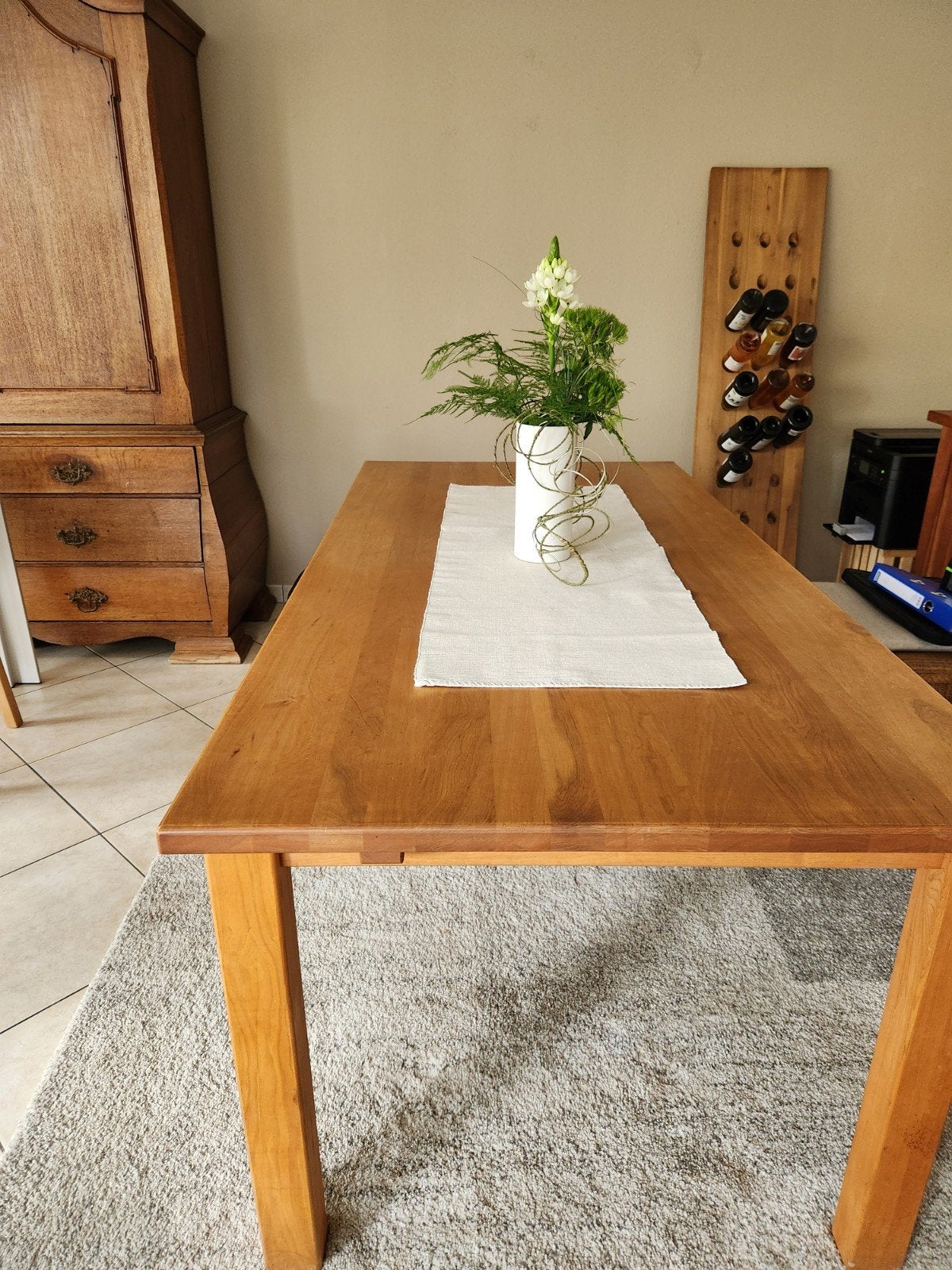 Eetkamertafel van "Gangsø", Huis en Inrichting, Ophalen, 50 tot 100 cm, Vijf personen of meer, 150 tot 200 cm