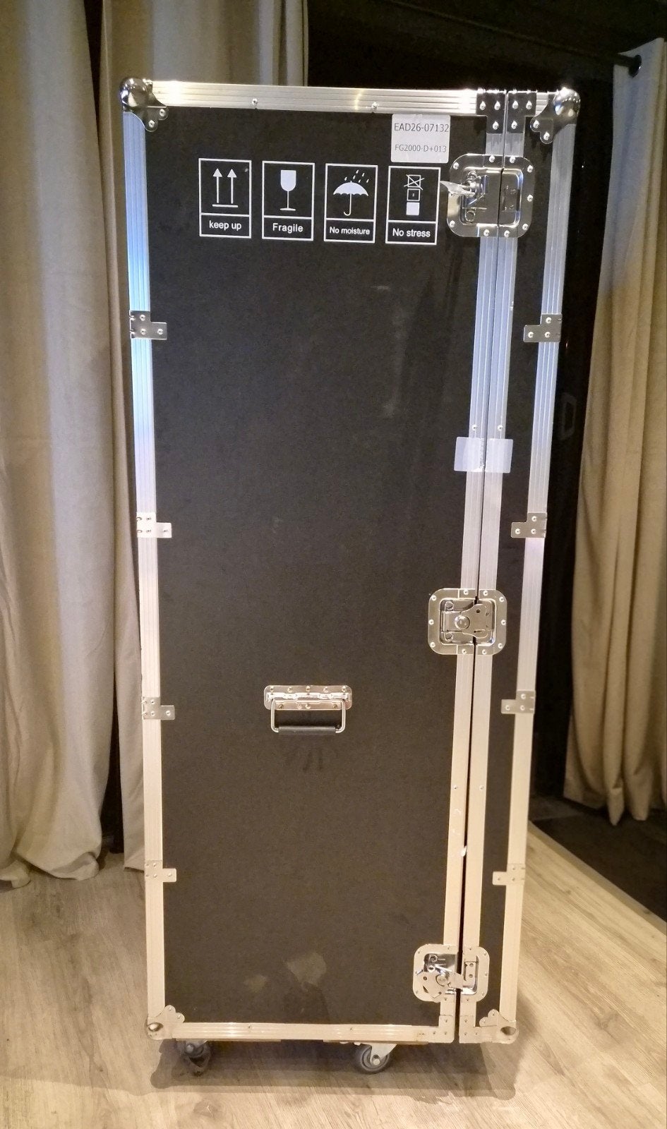 Flightcase op wielen, Ophalen, Gebruikt, Overige instrumenten, Flightcase