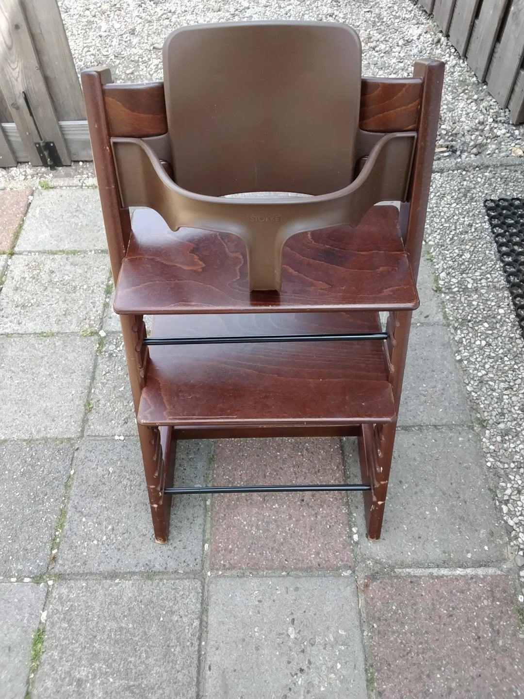 Stokke trip trap kinderstoel nieuw model met babyset €100.00, Kinderen en Baby's, Kinderstoelen, Ophalen of Verzenden, Gebruikt
