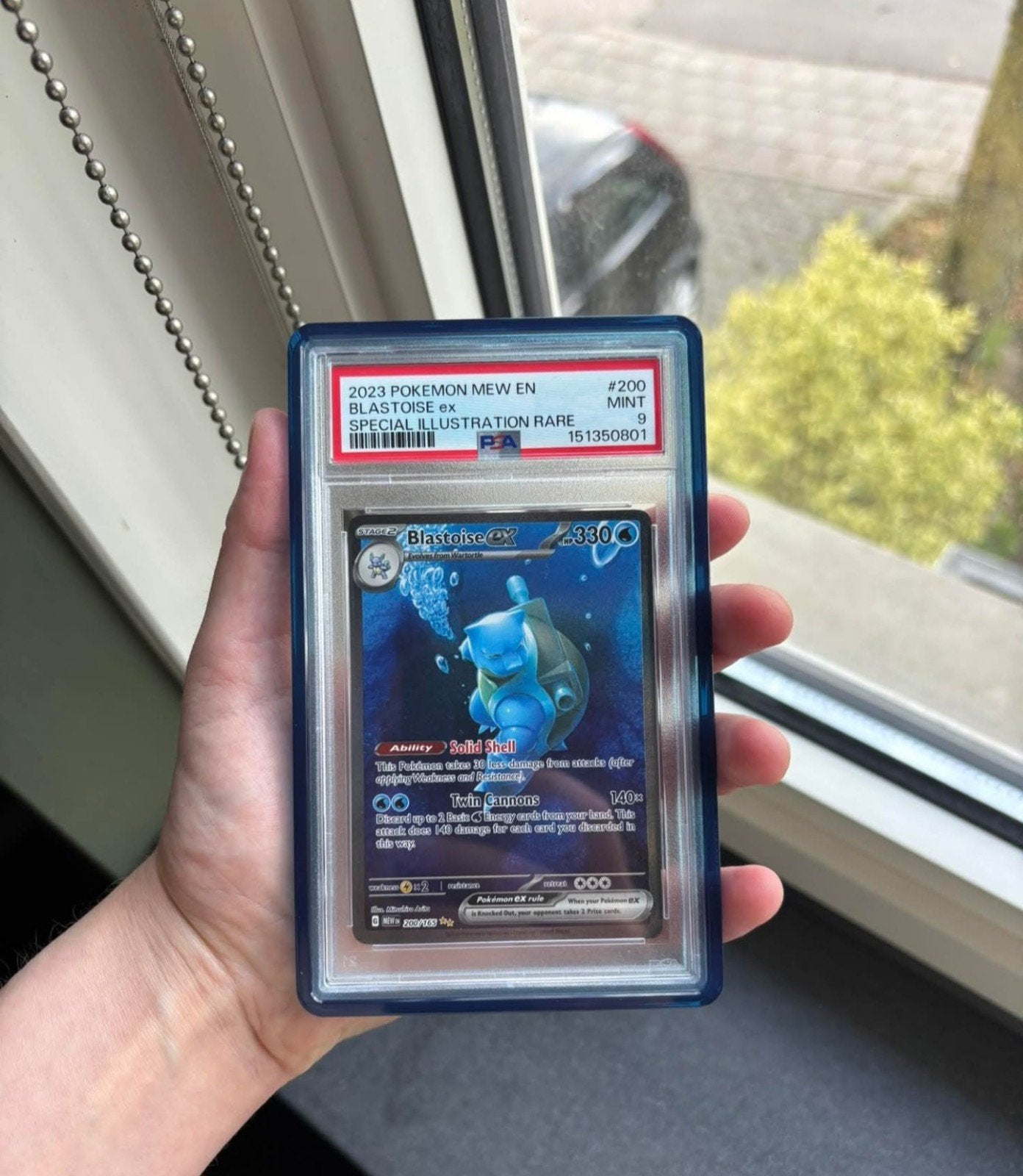 Blastoise EX psa 9. MOET NIET WEG !, Hobby en Vrije tijd, Verzamelkaartspellen | Pokémon, Ophalen of Verzenden, Zo goed als nieuw