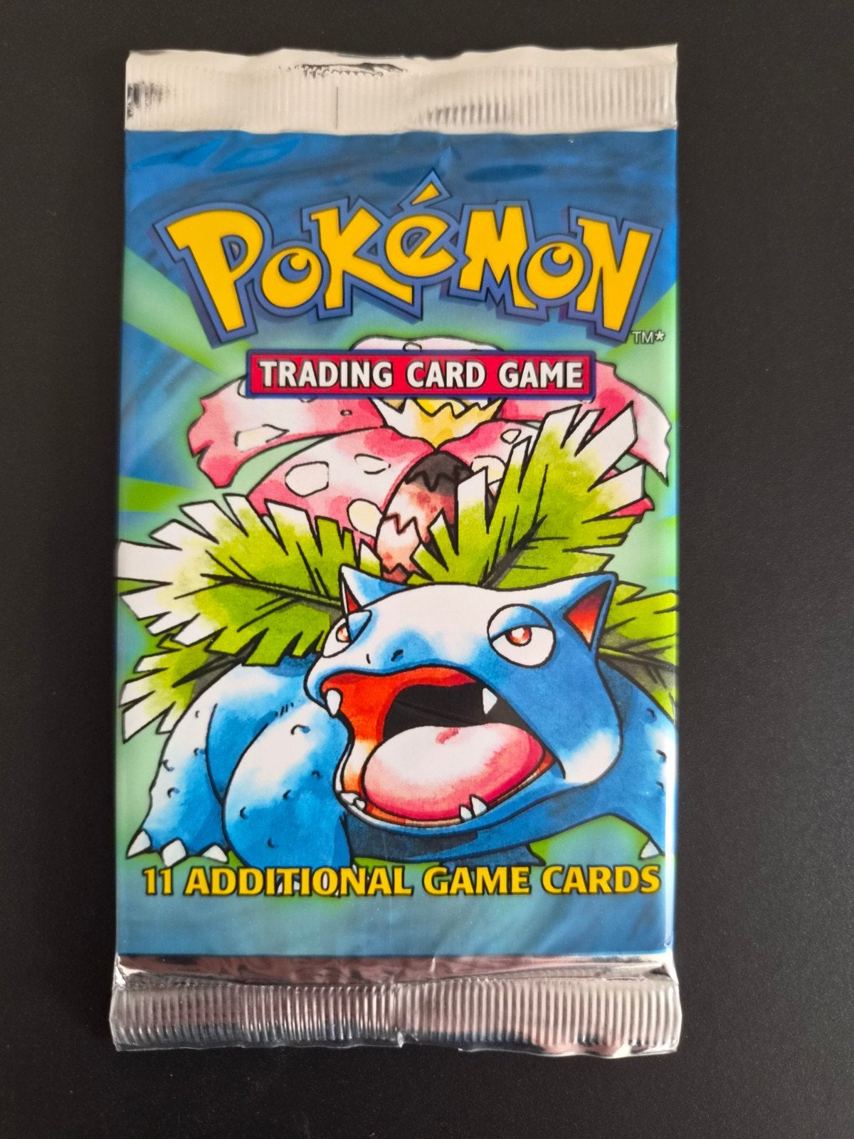 Pokémon Base Set Booster Pack Venusaur (Engels), Ophalen of Verzenden, Nieuw, Booster