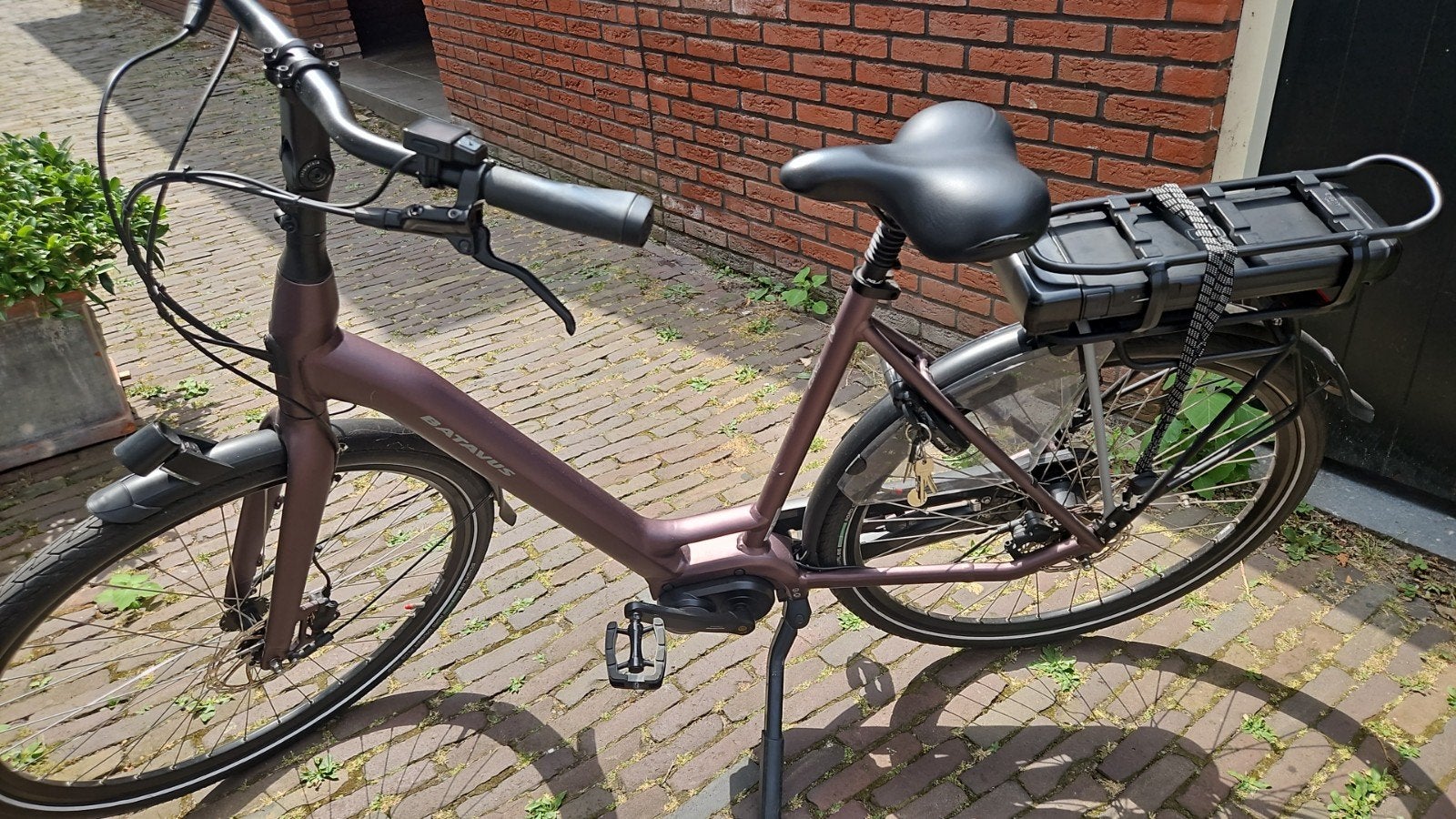 Batavus Finez E-go paars, Ophalen, Gebruikt, Batavus