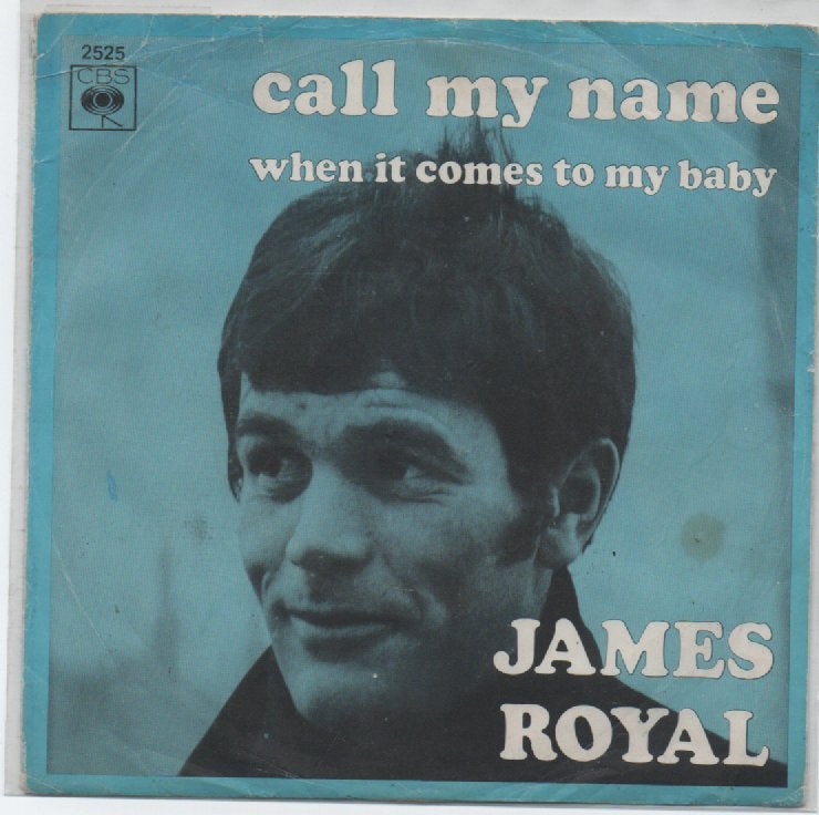 James Royal- Call my Name, 7 inch, Ophalen of Verzenden, Zo goed als nieuw, Beschermende buitenhoes