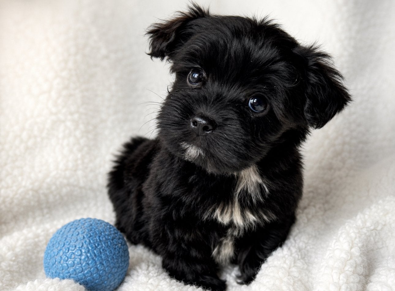 Maltipoo pups – zwarte en witte pups  – €900, Dieren en Toebehoren, Nederland, Parvo, Overige rassen, 8 tot 15 weken