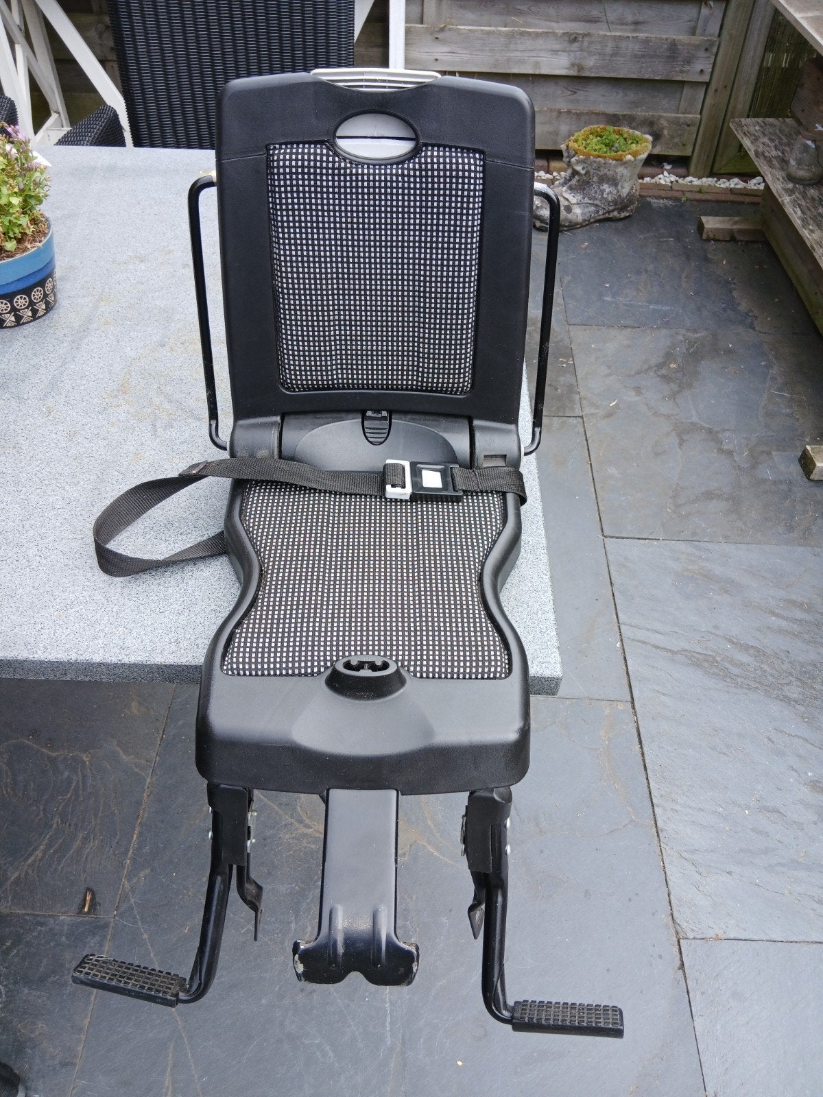 Bobike junior fietszitje 22-32 kg, Achterzitje, Ophalen of Verzenden, Bobike, fietszitje voor achterop., Gebruikt