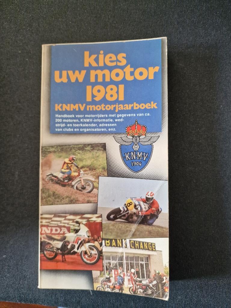KNMV Motorjaarboek 1981 - Kies uw motor, Boeken, Motoren, Gelezen, Ophalen