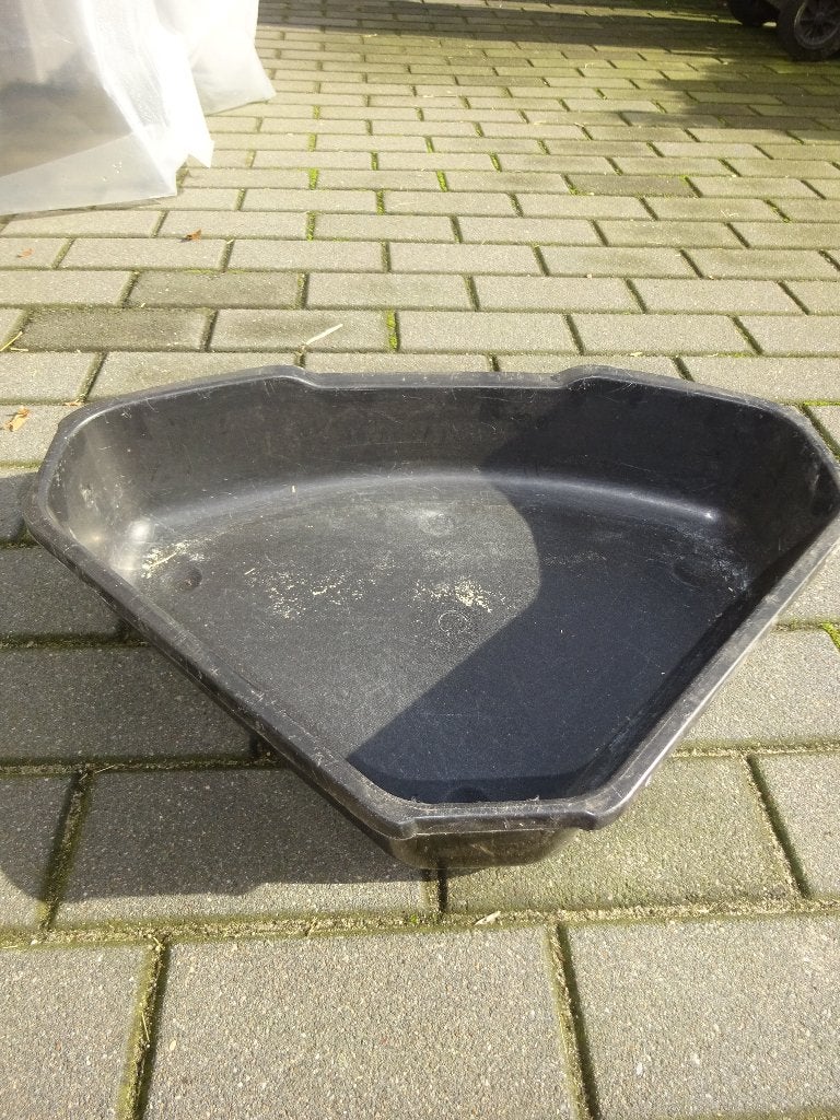 hoek toilet /  plasbak zwart, Ophalen, Zo goed als nieuw, Overige typen