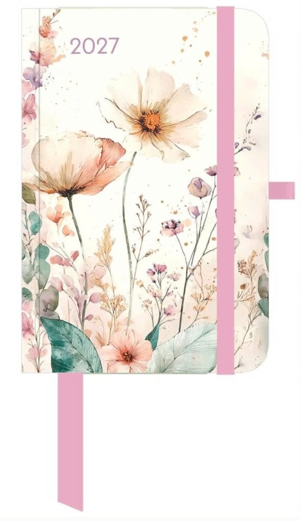 Zakagenda Floral 2027: Zakkalender 10x15 cm, Diversen, Verzenden, Nieuw