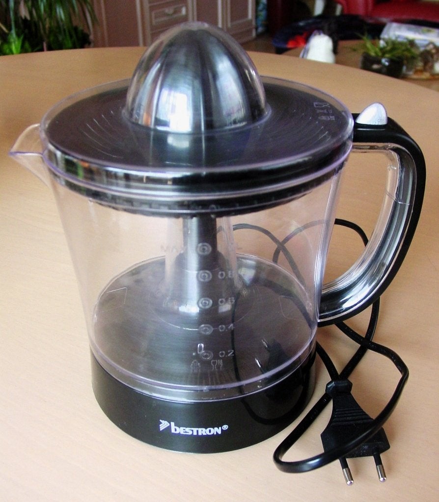 Bestron ACJ400Z citruspers / juicer zwart, Ophalen of Verzenden, Gebruikt, Elektrisch, Citruspers