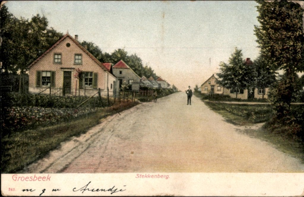 Groesbeek KVR04 1078 Stekkenberg, Verzamelen, Ansichtkaarten | Nederland, Verzenden, 1920 tot 1940, Gelopen, Gelderland