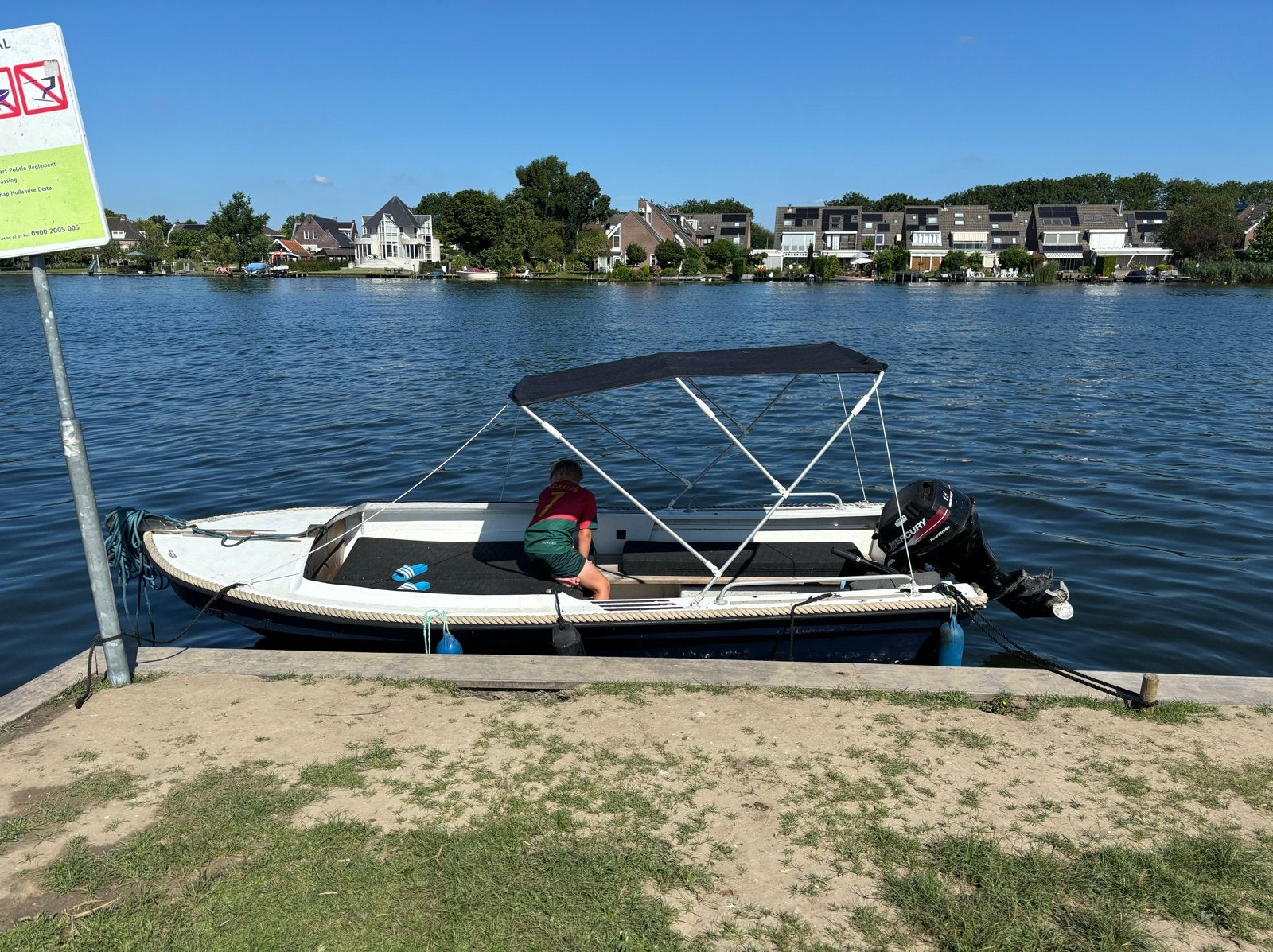Bootje Nautica 475, Ophalen, Gebruikt