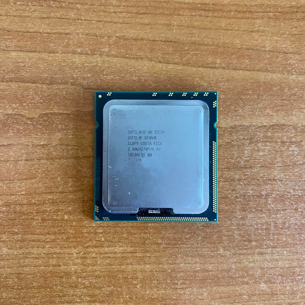 Intel Xeon E5504 @2,00GHz ( LGA 1366 ), Computers en Software, Processors, Gebruikt, 4-core, 2 tot 3 Ghz, Ophalen of Verzenden