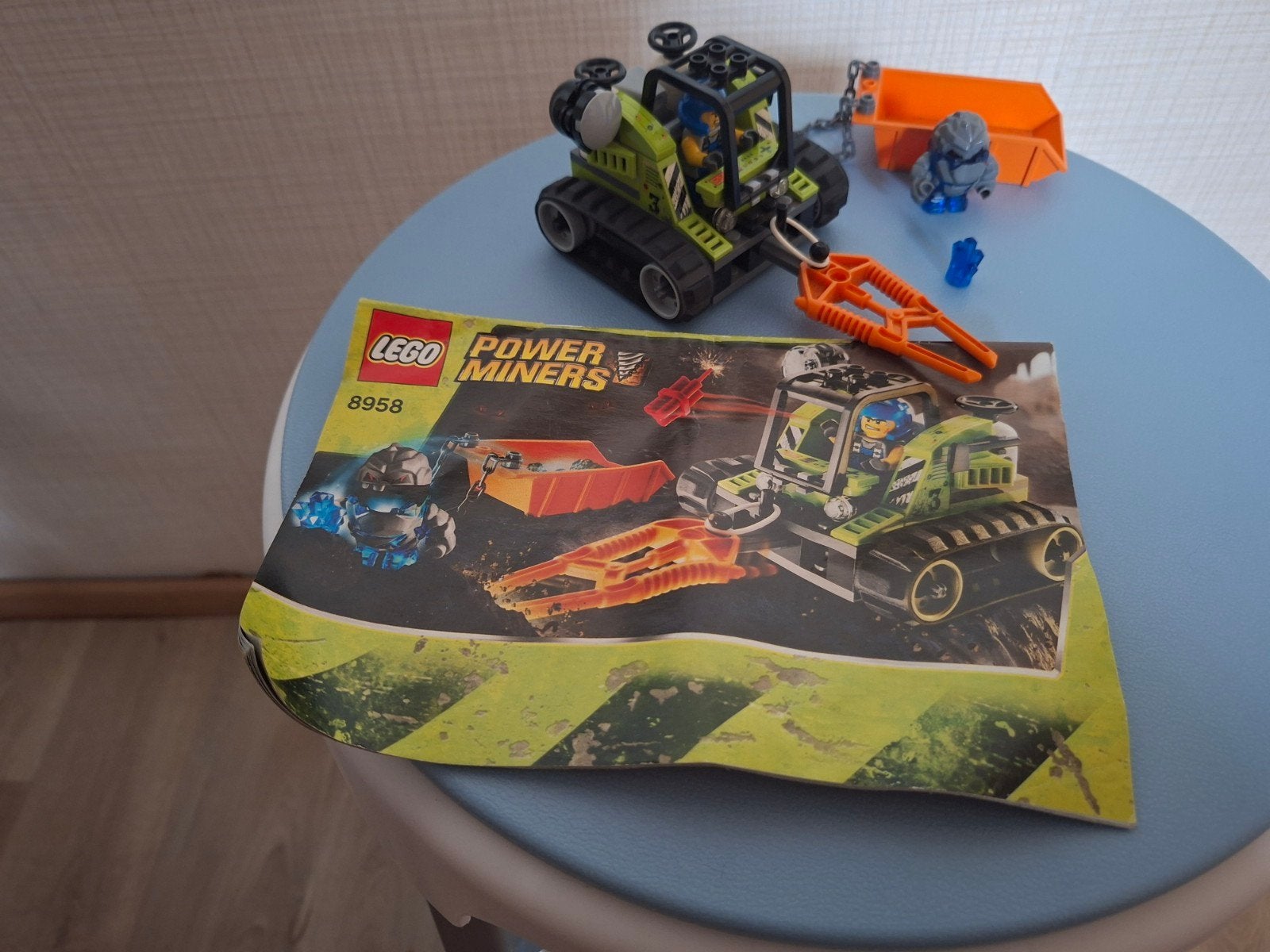 Lego Power Miners 8958 - Grondverzetvoertuig, Ophalen of Verzenden, Gebruikt, Overige merken