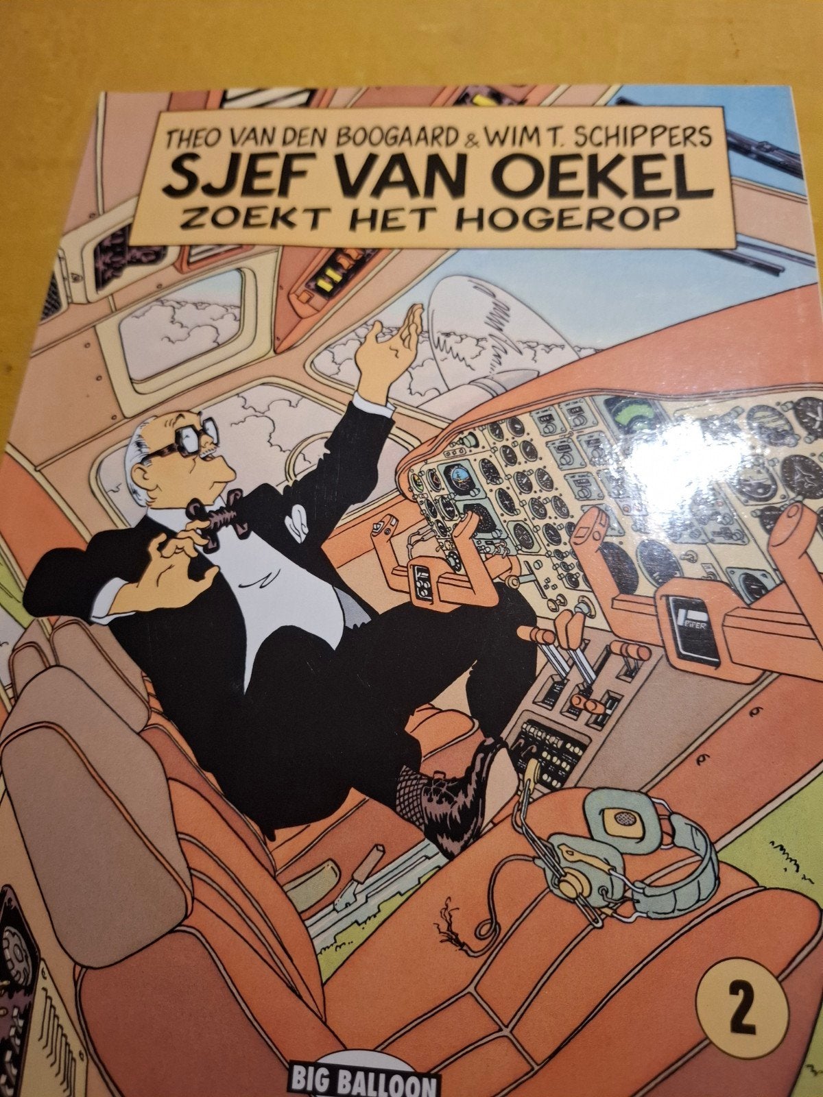 Sjef van Oekel zoekt het hogerop - Theo van den Boogaard, Boeken, Eén stripboek, Ophalen of Verzenden, Gelezen, Theo van den Boogaard & Wim T. Schippers