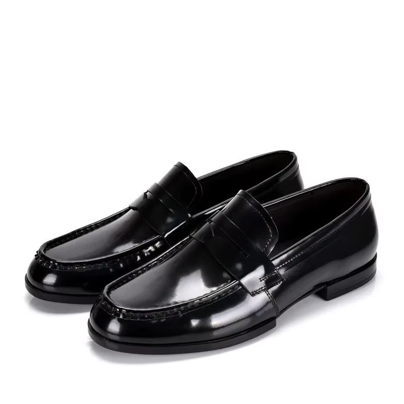Nette zwarte heren lak loafers, Verzenden, Nieuw, Zwart, Loafers
