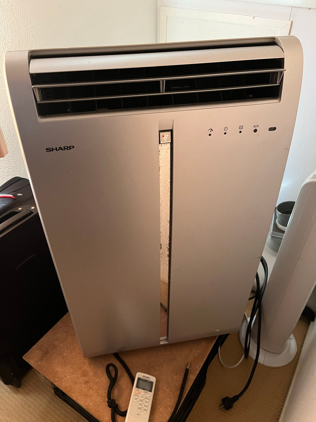 Sharp Mobiele Airco voor een krat Grolsch bier, Gebruikt, Minder dan 60 m³, 3 snelheden of meer, Ophalen of Verzenden