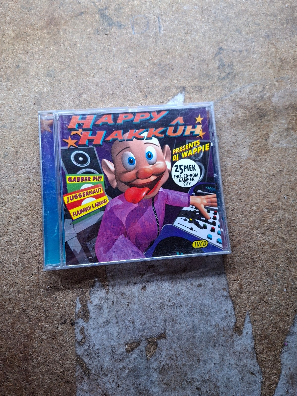 Happy HakkuH Presents DJ Wappie - 25Piek CD, Ophalen of Verzenden