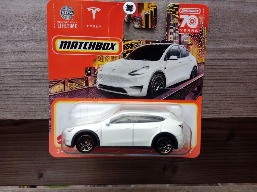 Tesla Model Y Matchbox, Ophalen, Nieuw, Auto