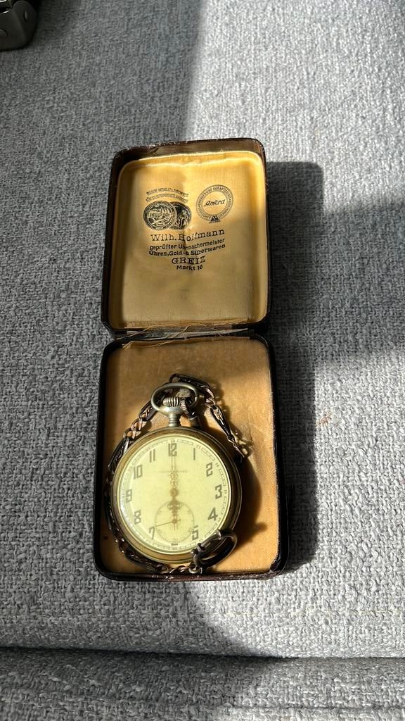 Zilveren zakhorloge  begin 1900, Overige merken, Zakhorloge, 1900 tot 1930, Ophalen of Verzenden