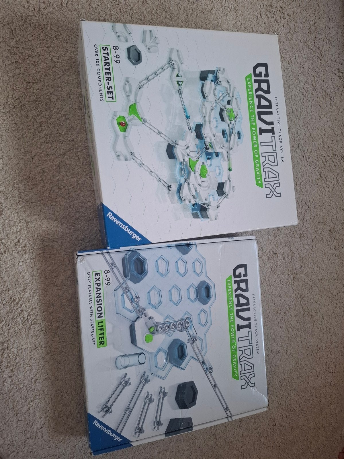 GraviTrax Starter-Set & Expansion Lifter, Ophalen of Verzenden, Zo goed als nieuw, Overige merken